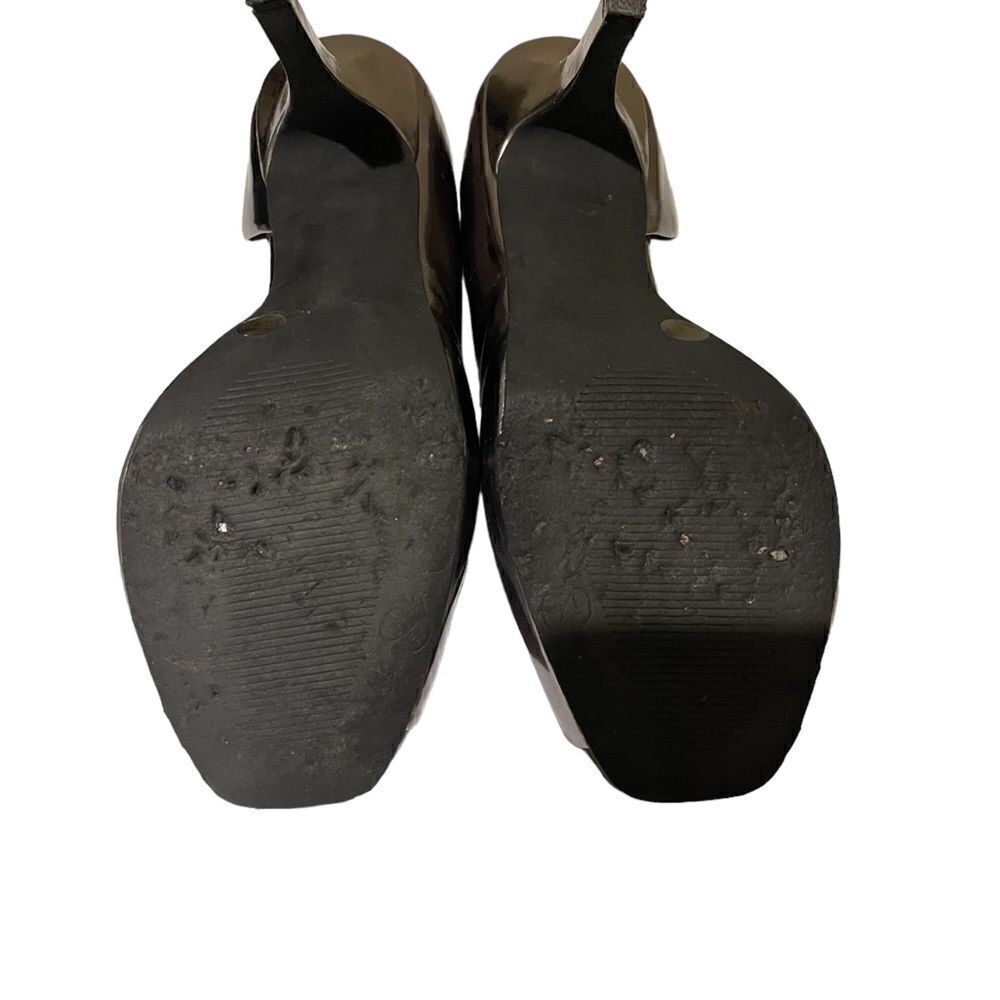 Jessica Simpson Peep Toe Heel Women Shoes Size 9M Square Toe Cutout Pump - Picture 6 of 8